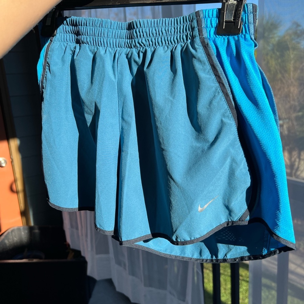 NIKE Women’s size Small dri-fit athletic shorts. Minor wear. #Nike #dri-fit